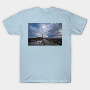 Early morning reflections at St Mary's Island T-Shirt